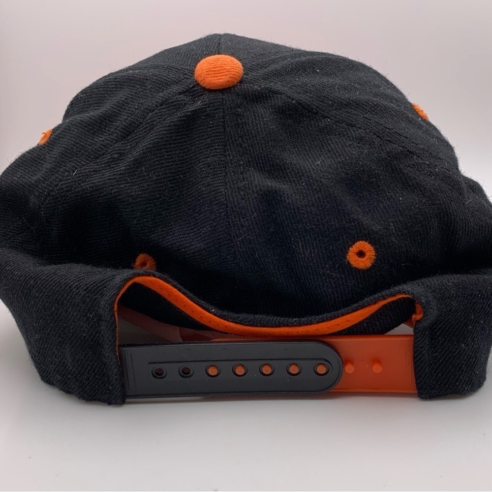 Philadelphia Flyers NHL Orange/Black Snapback Zephyr Sewn Baseball Cap Hat EUC - Picture 9 of 9